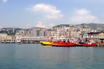 Liguria - View of Genoa