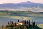 Tuscany : The Crete Senesi (Senese clays), a landscape of lunar appearance