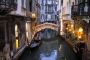 Veneto : A romantic view of Venice with a gondola, the Venetian rowing boat