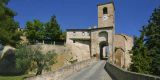 Montegridolfo, a village built as a medieval fortress