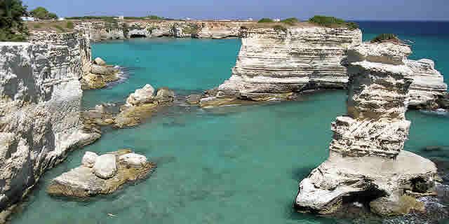 Salento, the heel of Italy, the beautiful area in Puglia