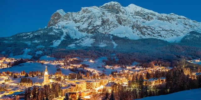 Cortina d'Ampezzo, the best ski resort in the Dolomites