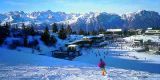 Monte Bondone, a Ski Resort in Trentino, Italy