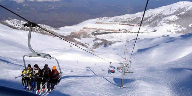 Ski Resort Campitello Matese in Molise, South Italy