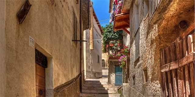 Anversa, an amazing small art city located in Abruzzo