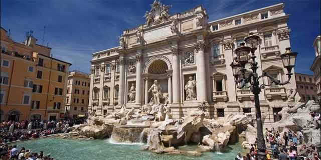 Rome, the Eternal City, the beautiful capital of Italy
