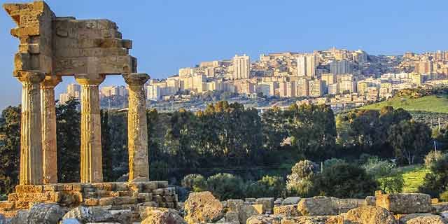 Valley of the Temples, Agrigento, ancient Hellenic evidence