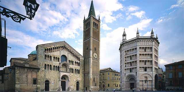 Parma, the art city, center of the ancient Farnese Duchy
