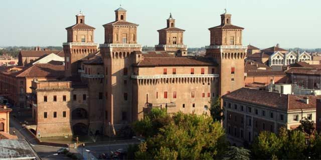 Ferrara, the beautiful Renaissance city of the d'Este family