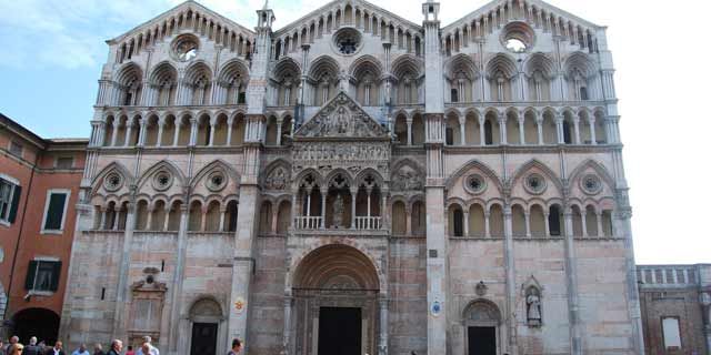 Ferrara, the beautiful Renaissance city of the d'Este family