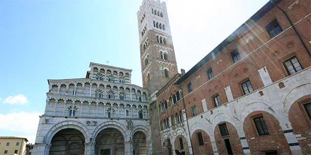 Lucca, the city with Renaissance walls, churches and towers