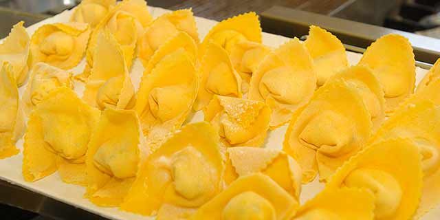 Tortellini, the worldwide popular Italian pasta specialty