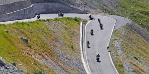 Motorbike tour in estern Alps from Trieste to Stelviopas